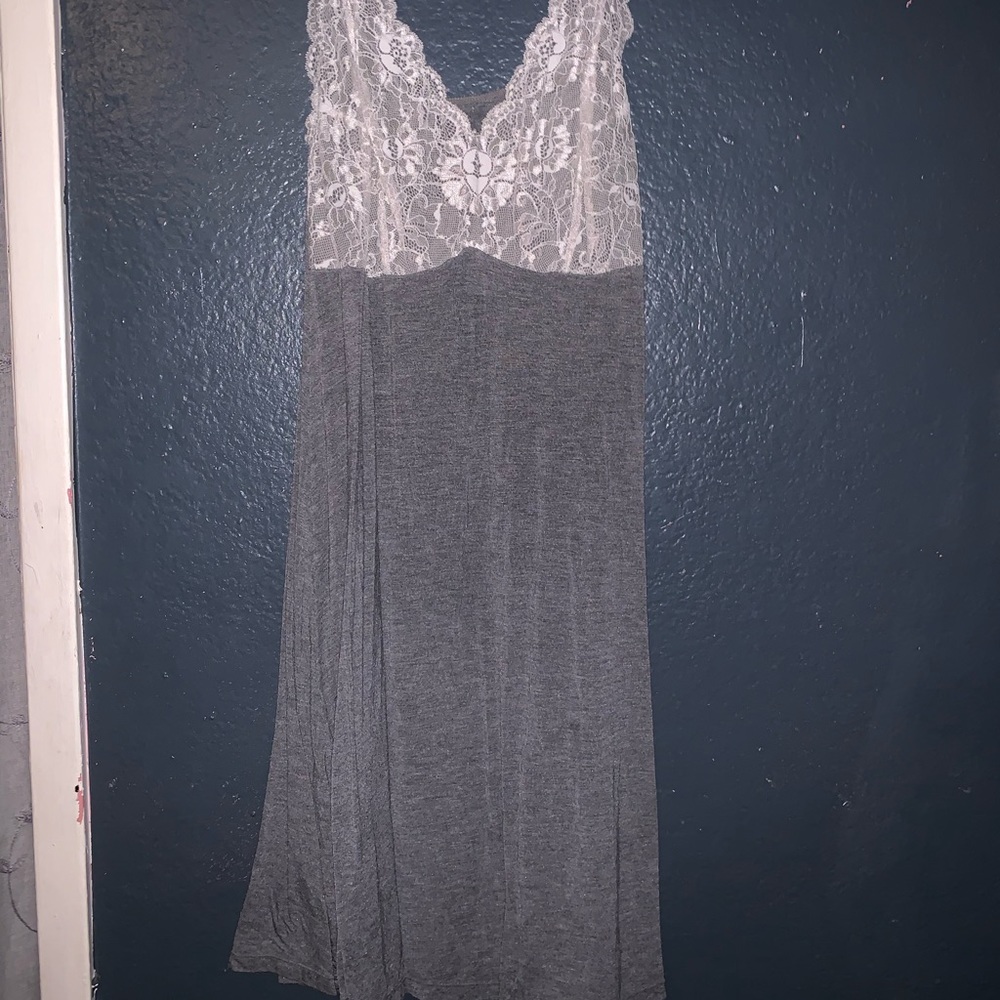 Grey lingerie